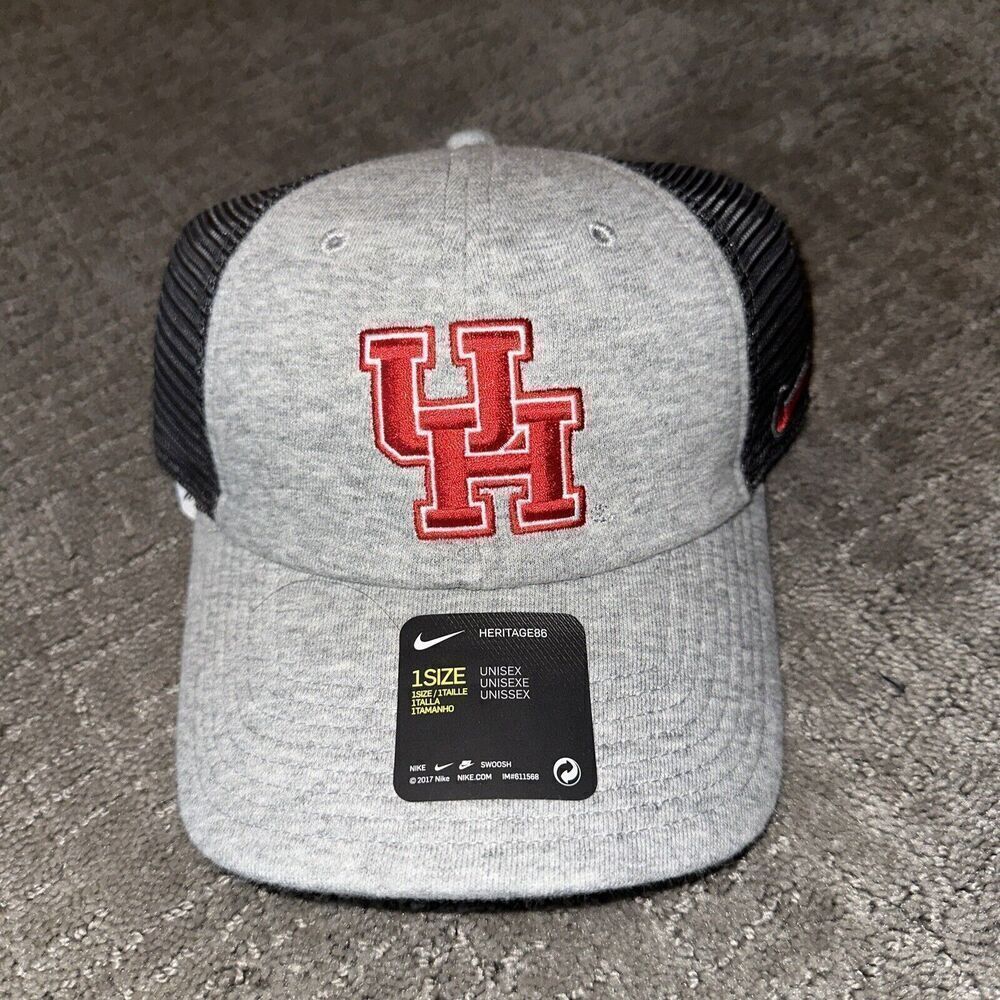 NWT Men's Nike Baseball Hat - Houston Cougars -- Adjustable